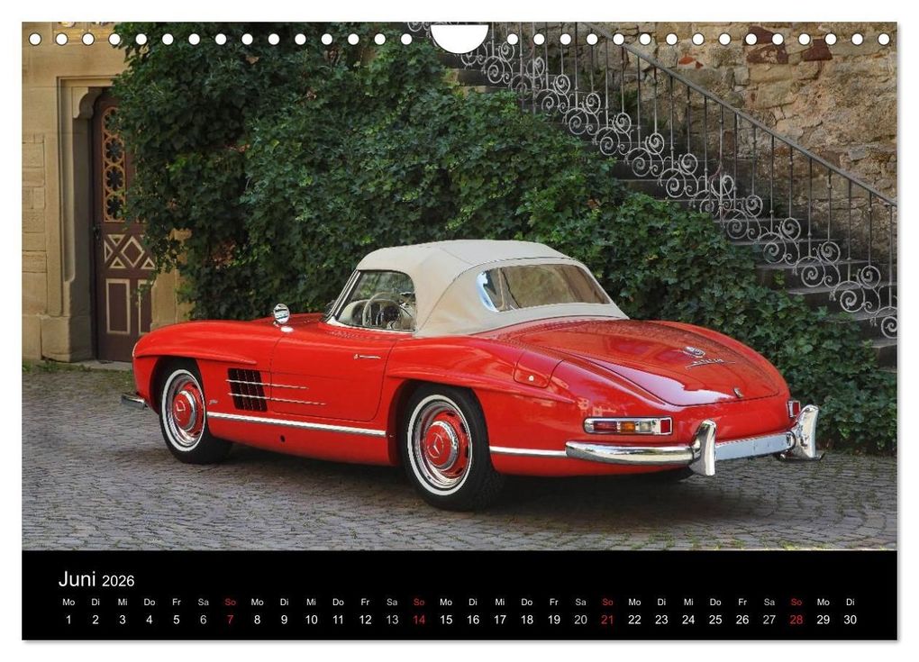 Weitere Ansicht: 300 SL Collectors Edition 2 (Wandkalender 2026 DIN A4 quer), CALVENDO Monatskalender | Stefan Bau, Calvendo