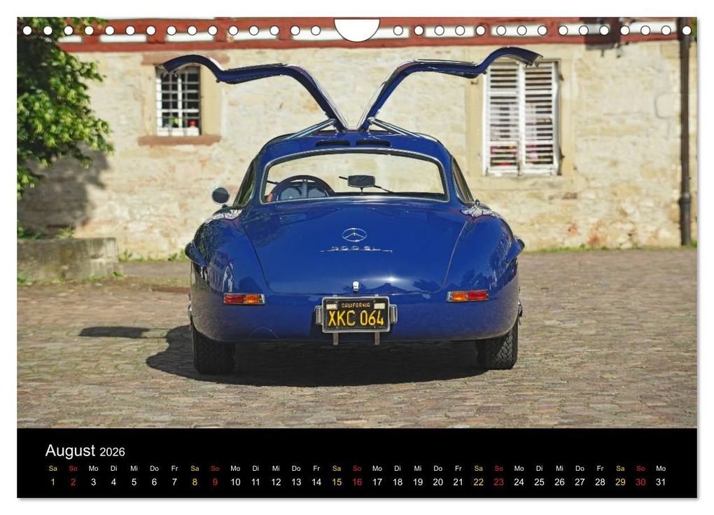 Weitere Ansicht: 300 SL Collectors Edition 2 (Wandkalender 2026 DIN A4 quer), CALVENDO Monatskalender | Stefan Bau, Calvendo