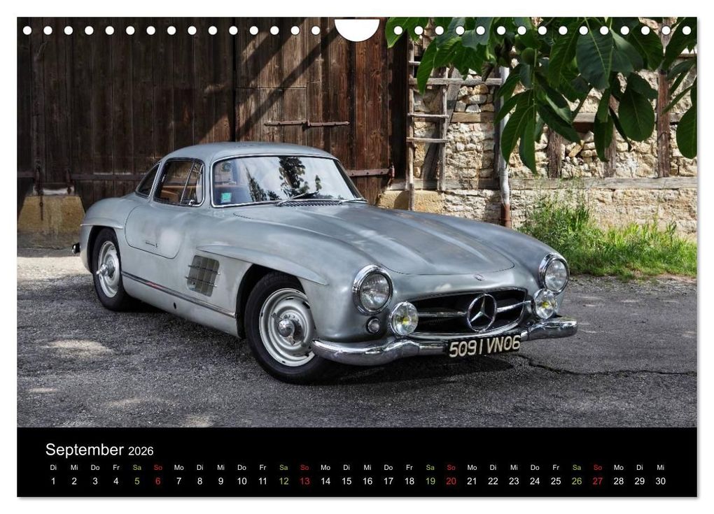 Weitere Ansicht: 300 SL Collectors Edition 2 (Wandkalender 2026 DIN A4 quer), CALVENDO Monatskalender | Stefan Bau, Calvendo