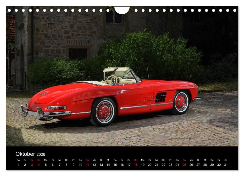 Weitere Ansicht: 300 SL Collectors Edition 2 (Wandkalender 2026 DIN A4 quer), CALVENDO Monatskalender | Stefan Bau, Calvendo
