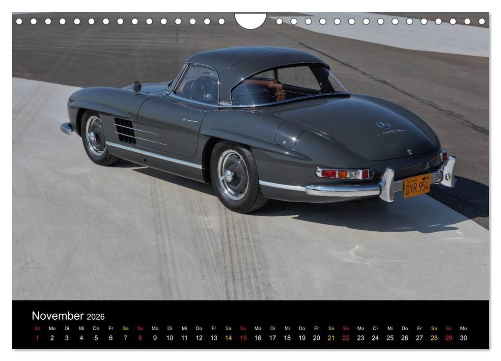 Weitere Ansicht: 300 SL Collectors Edition 2 (Wandkalender 2026 DIN A4 quer), CALVENDO Monatskalender | Stefan Bau, Calvendo