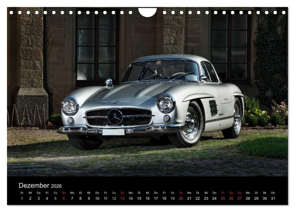 Weitere Ansicht: 300 SL Collectors Edition 2 (Wandkalender 2026 DIN A4 quer), CALVENDO Monatskalender | Stefan Bau, Calvendo