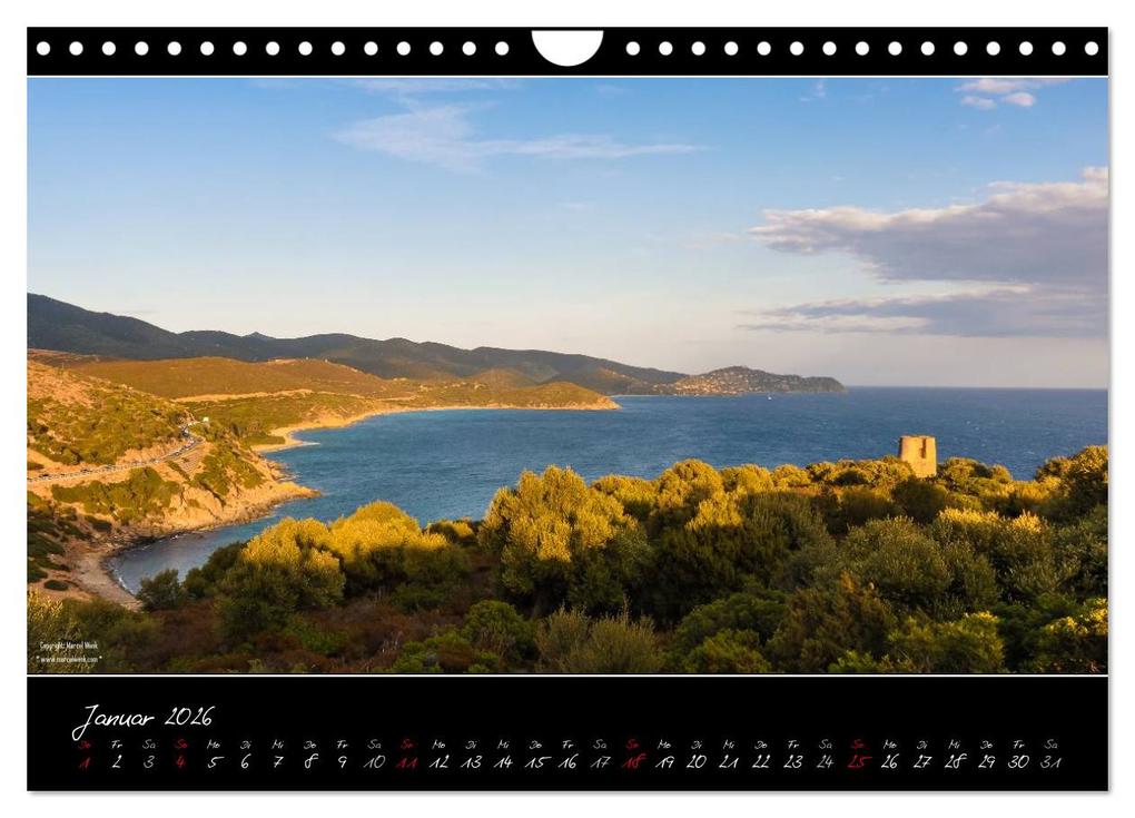 Weitere Ansicht: Sardinien Panoramakalender (Wandkalender 2026 DIN A4 quer), CALVENDO Monatskalender | Marcel Wenk, Calvendo