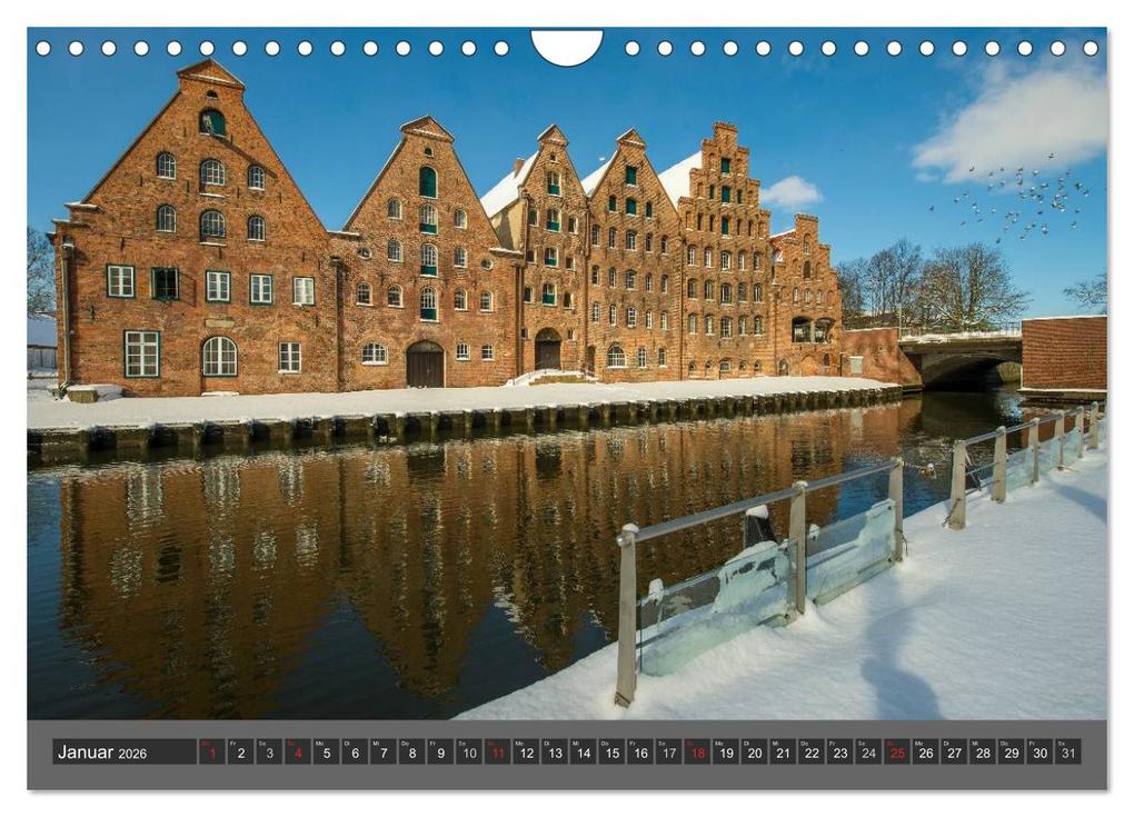 Weitere Ansicht: Die Hansestadt Lübeck (Wandkalender 2026 DIN A4 quer), CALVENDO Monatskalender | Sidney Smith, Calvendo