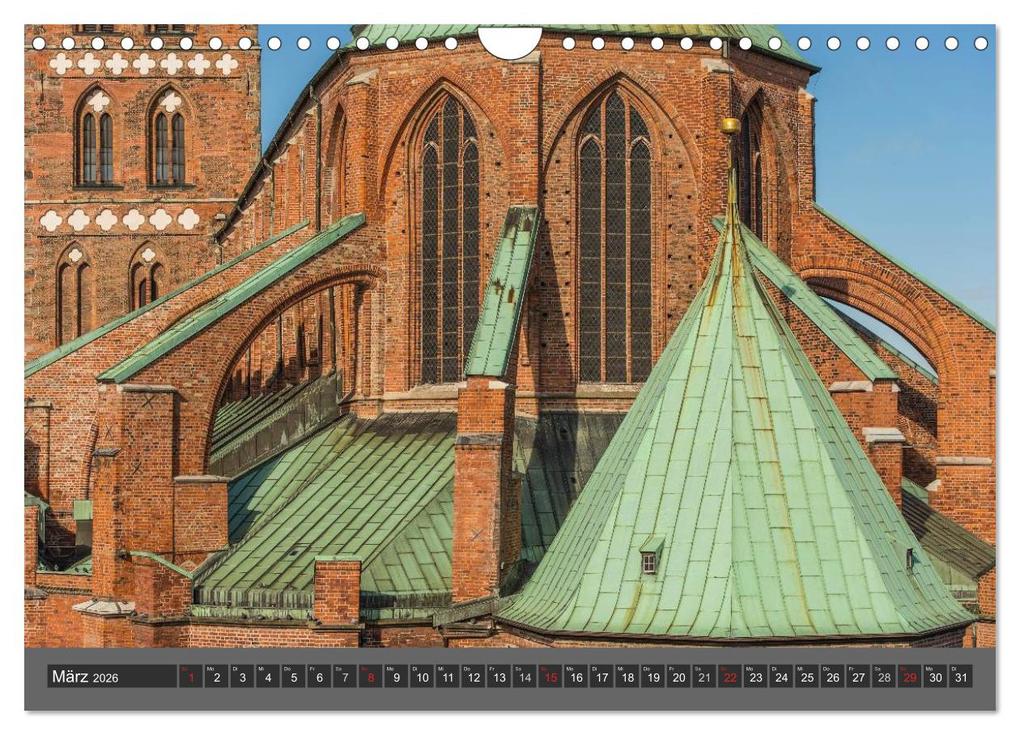 Weitere Ansicht: Die Hansestadt Lübeck (Wandkalender 2026 DIN A4 quer), CALVENDO Monatskalender | Sidney Smith, Calvendo