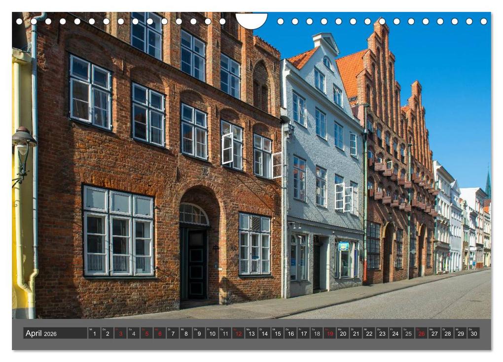 Weitere Ansicht: Die Hansestadt Lübeck (Wandkalender 2026 DIN A4 quer), CALVENDO Monatskalender | Sidney Smith, Calvendo