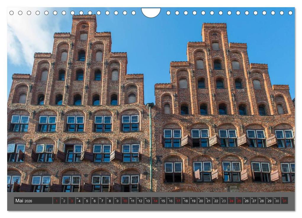 Weitere Ansicht: Die Hansestadt Lübeck (Wandkalender 2026 DIN A4 quer), CALVENDO Monatskalender | Sidney Smith, Calvendo