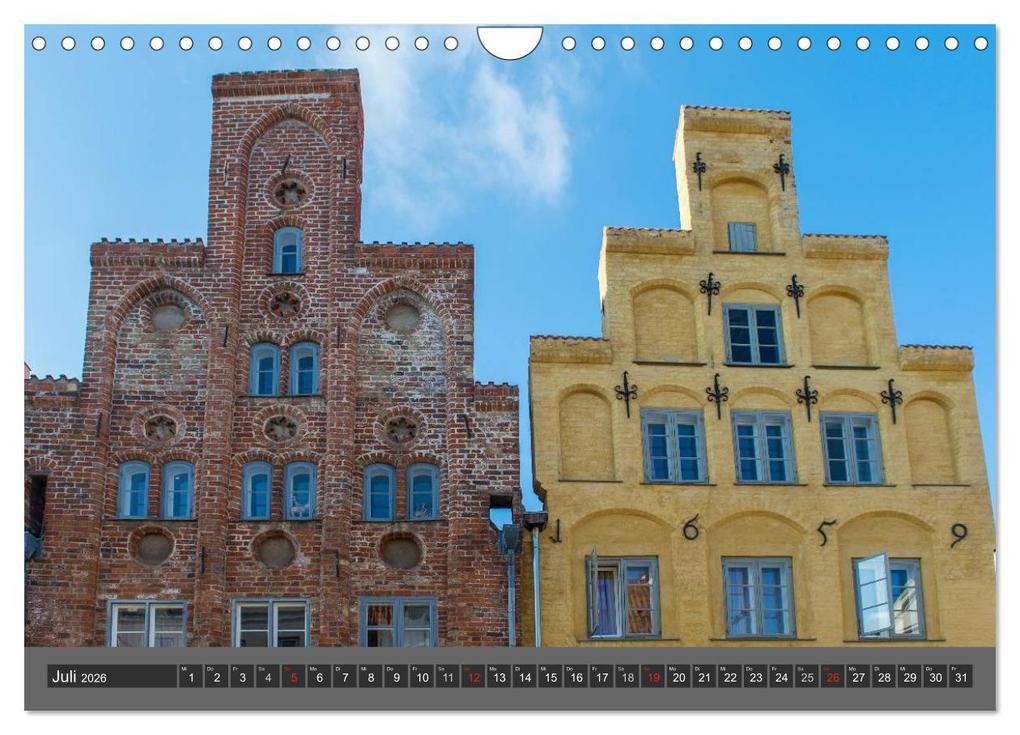 Weitere Ansicht: Die Hansestadt Lübeck (Wandkalender 2026 DIN A4 quer), CALVENDO Monatskalender | Sidney Smith, Calvendo