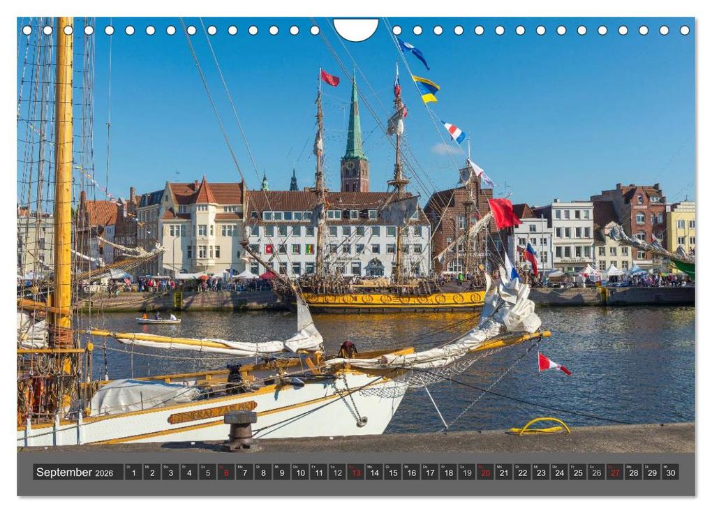 Weitere Ansicht: Die Hansestadt Lübeck (Wandkalender 2026 DIN A4 quer), CALVENDO Monatskalender | Sidney Smith, Calvendo