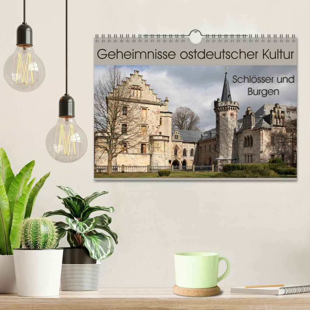 Weitere Ansicht: Geheimnisse ostdeutscher Kultur - Schlösser und Burgen (Wandkalender 2026 DIN A4 quer), CALVENDO Monatskalender | Flori0 Flori0, Calvendo, Flori0