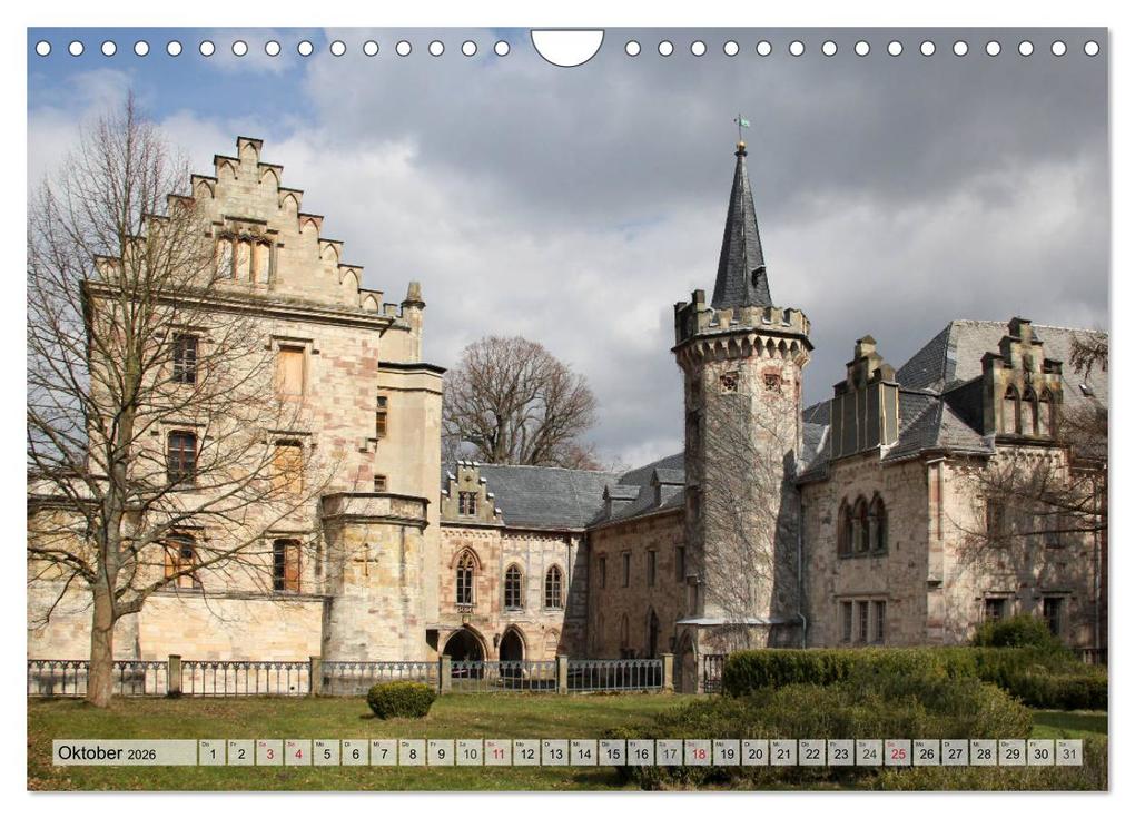 Weitere Ansicht: Geheimnisse ostdeutscher Kultur - Schlösser und Burgen (Wandkalender 2026 DIN A4 quer), CALVENDO Monatskalender | Flori0 Flori0, Calvendo, Flori0