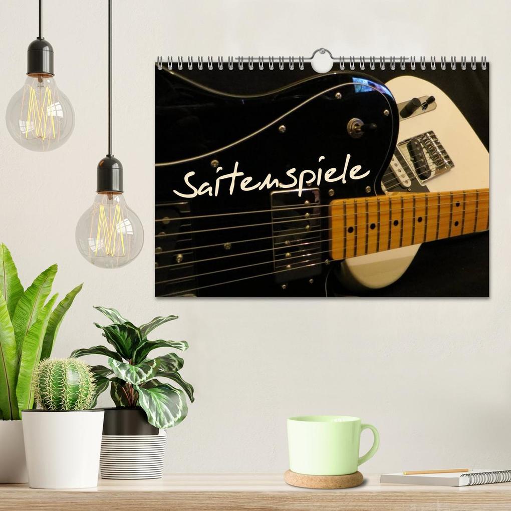 Weitere Ansicht: SAITENSPIELE (Wandkalender 2026 DIN A4 quer), CALVENDO Monatskalender | Renate Bleicher, Calvendo