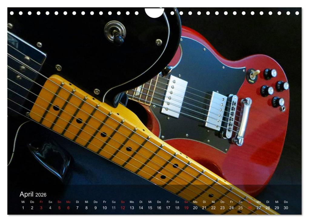 Weitere Ansicht: SAITENSPIELE (Wandkalender 2026 DIN A4 quer), CALVENDO Monatskalender | Renate Bleicher, Calvendo