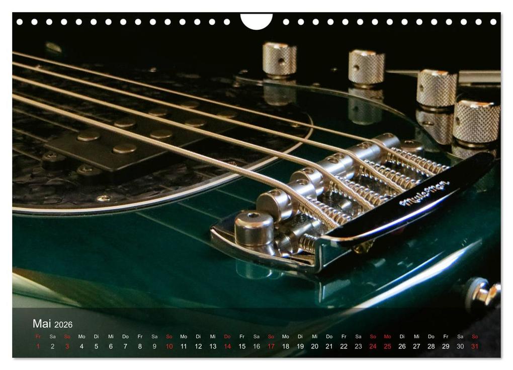 Weitere Ansicht: SAITENSPIELE (Wandkalender 2026 DIN A4 quer), CALVENDO Monatskalender | Renate Bleicher, Calvendo