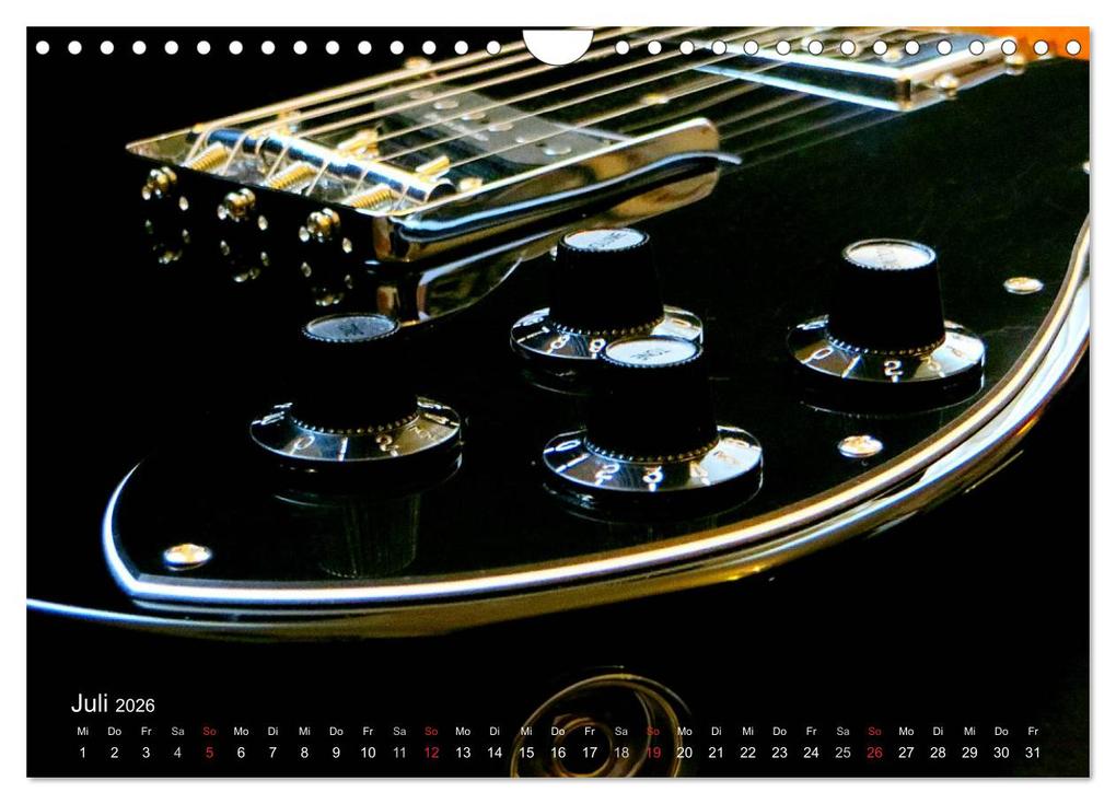 Weitere Ansicht: SAITENSPIELE (Wandkalender 2026 DIN A4 quer), CALVENDO Monatskalender | Renate Bleicher, Calvendo