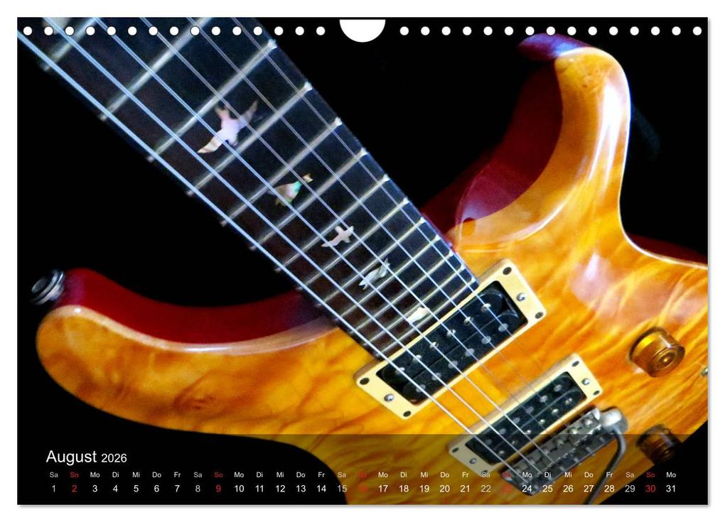 Weitere Ansicht: SAITENSPIELE (Wandkalender 2026 DIN A4 quer), CALVENDO Monatskalender | Renate Bleicher, Calvendo