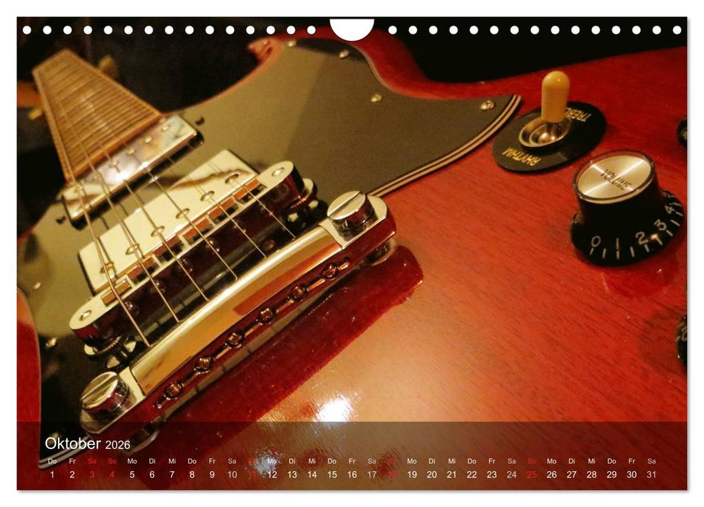 Weitere Ansicht: SAITENSPIELE (Wandkalender 2026 DIN A4 quer), CALVENDO Monatskalender | Renate Bleicher, Calvendo