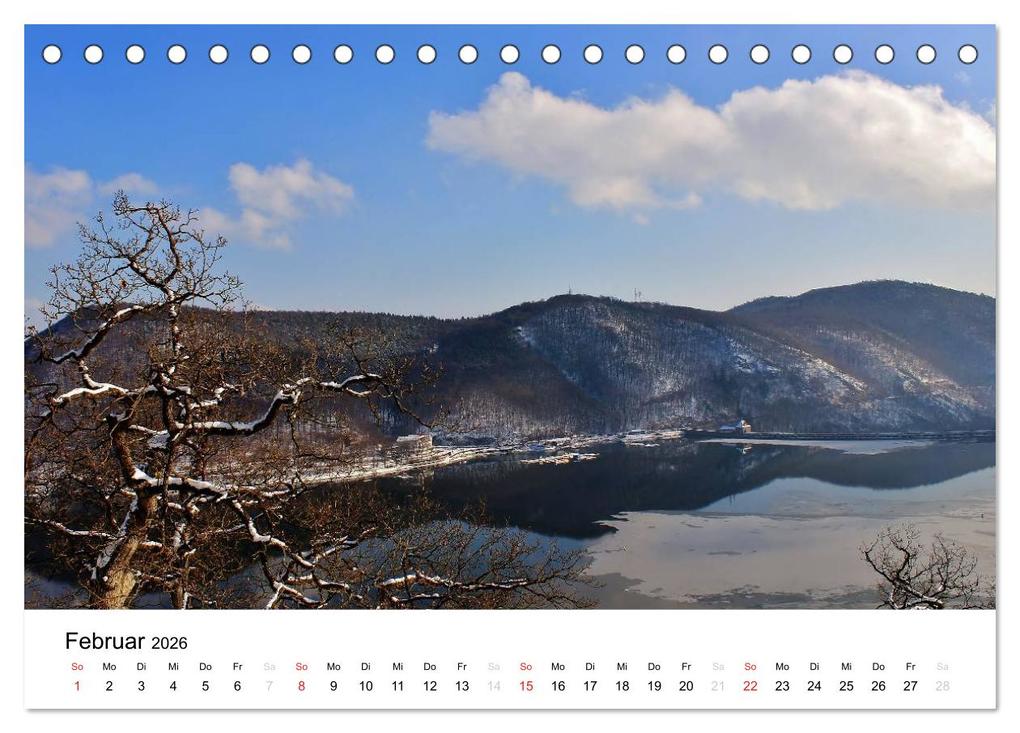 Weitere Ansicht: Mein Edersee 2026 (Tischkalender 2026 DIN A5 quer), CALVENDO Monatskalender | Heike Loß, Calvendo