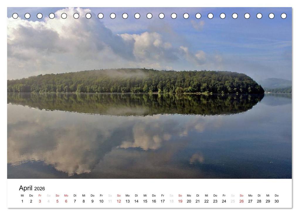 Weitere Ansicht: Mein Edersee 2026 (Tischkalender 2026 DIN A5 quer), CALVENDO Monatskalender | Heike Loß, Calvendo