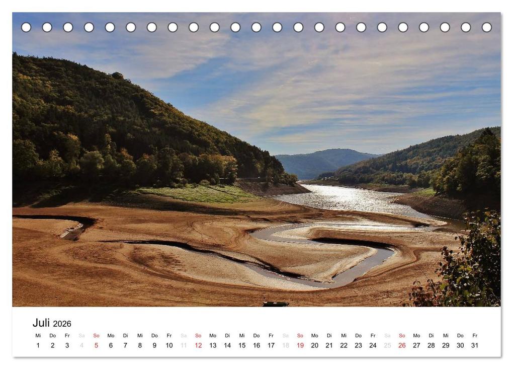 Weitere Ansicht: Mein Edersee 2026 (Tischkalender 2026 DIN A5 quer), CALVENDO Monatskalender | Heike Loß, Calvendo