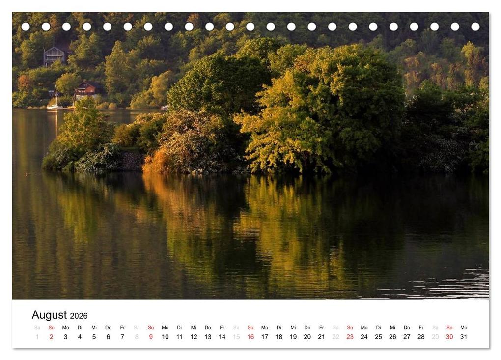 Weitere Ansicht: Mein Edersee 2026 (Tischkalender 2026 DIN A5 quer), CALVENDO Monatskalender | Heike Loß, Calvendo