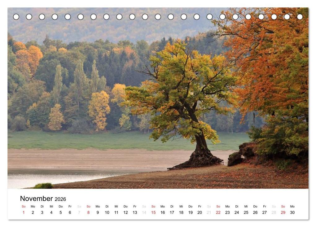 Weitere Ansicht: Mein Edersee 2026 (Tischkalender 2026 DIN A5 quer), CALVENDO Monatskalender | Heike Loß, Calvendo