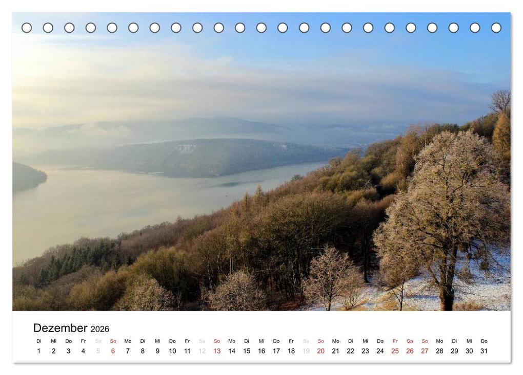 Weitere Ansicht: Mein Edersee 2026 (Tischkalender 2026 DIN A5 quer), CALVENDO Monatskalender | Heike Loß, Calvendo