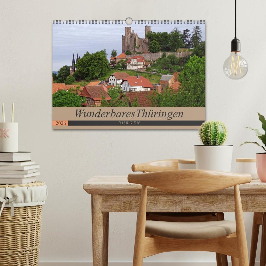 Weitere Ansicht: Wunderbares Thüringen - Burgen (Wandkalender 2026 DIN A3 quer), CALVENDO Monatskalender | Flori0 Flori0, Calvendo, Flori0