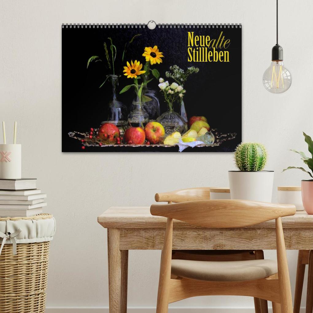 Weitere Ansicht: Neue alte Stillleben (Wandkalender 2026 DIN A3 quer), CALVENDO Monatskalender | Elís Fischer, Calvendo