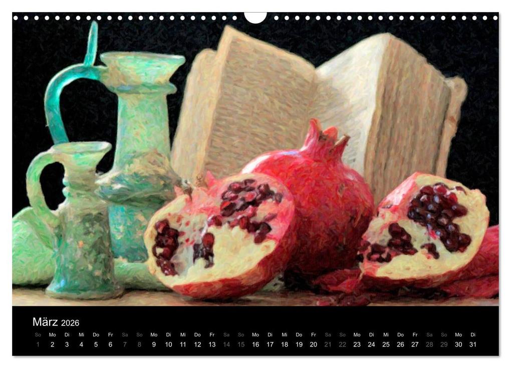 Weitere Ansicht: Neue alte Stillleben (Wandkalender 2026 DIN A3 quer), CALVENDO Monatskalender | Elís Fischer, Calvendo