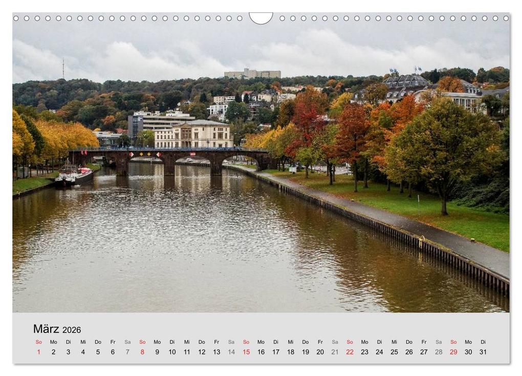Weitere Ansicht: Saarland - unbekannte Schönheit (Wandkalender 2026 DIN A3 quer), CALVENDO Monatskalender | Thomas Becker, Calvendo