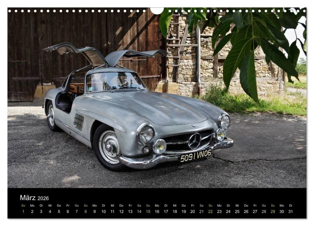 Weitere Ansicht: 300 SL Collectors Edition # 1 (Wandkalender 2026 DIN A3 quer), CALVENDO Monatskalender | Stefan Bau, Calvendo