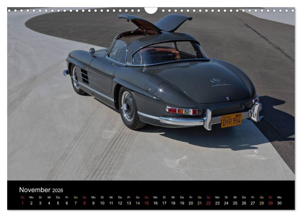 Weitere Ansicht: 300 SL Collectors Edition # 1 (Wandkalender 2026 DIN A3 quer), CALVENDO Monatskalender | Stefan Bau, Calvendo
