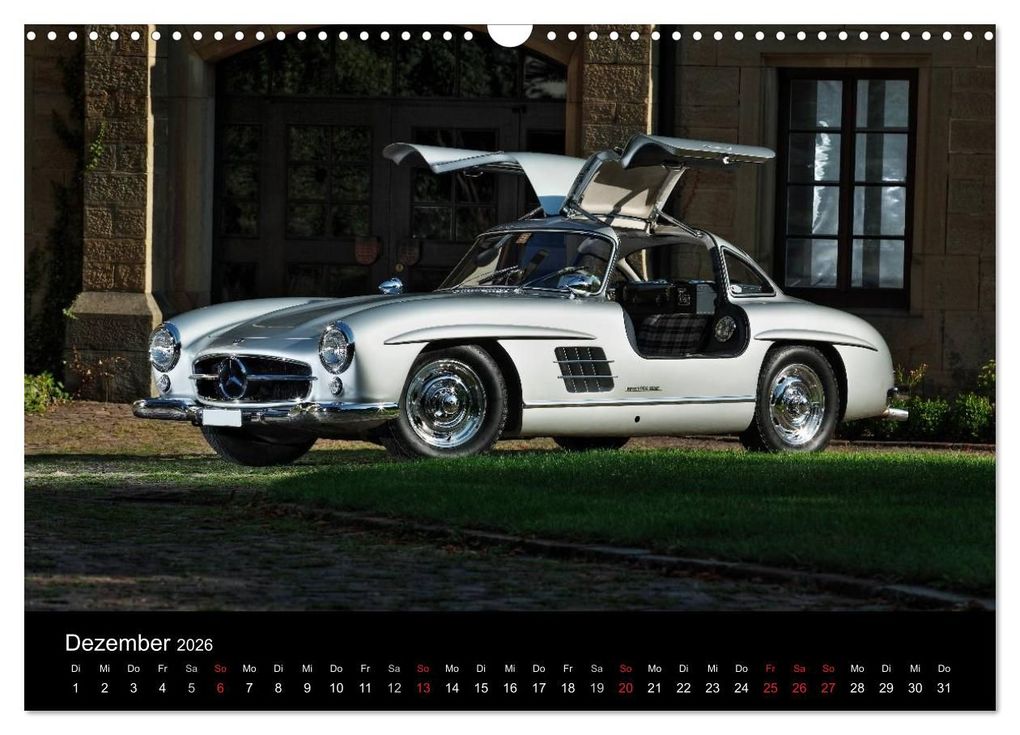 Weitere Ansicht: 300 SL Collectors Edition # 1 (Wandkalender 2026 DIN A3 quer), CALVENDO Monatskalender | Stefan Bau, Calvendo