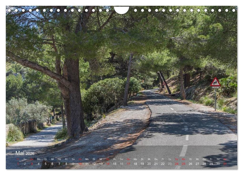 Weitere Ansicht: Mit dem Rennrad auf Mallorca (Wandkalender 2026 DIN A4 quer), CALVENDO Monatskalender | Herbert Poul, Calvendo