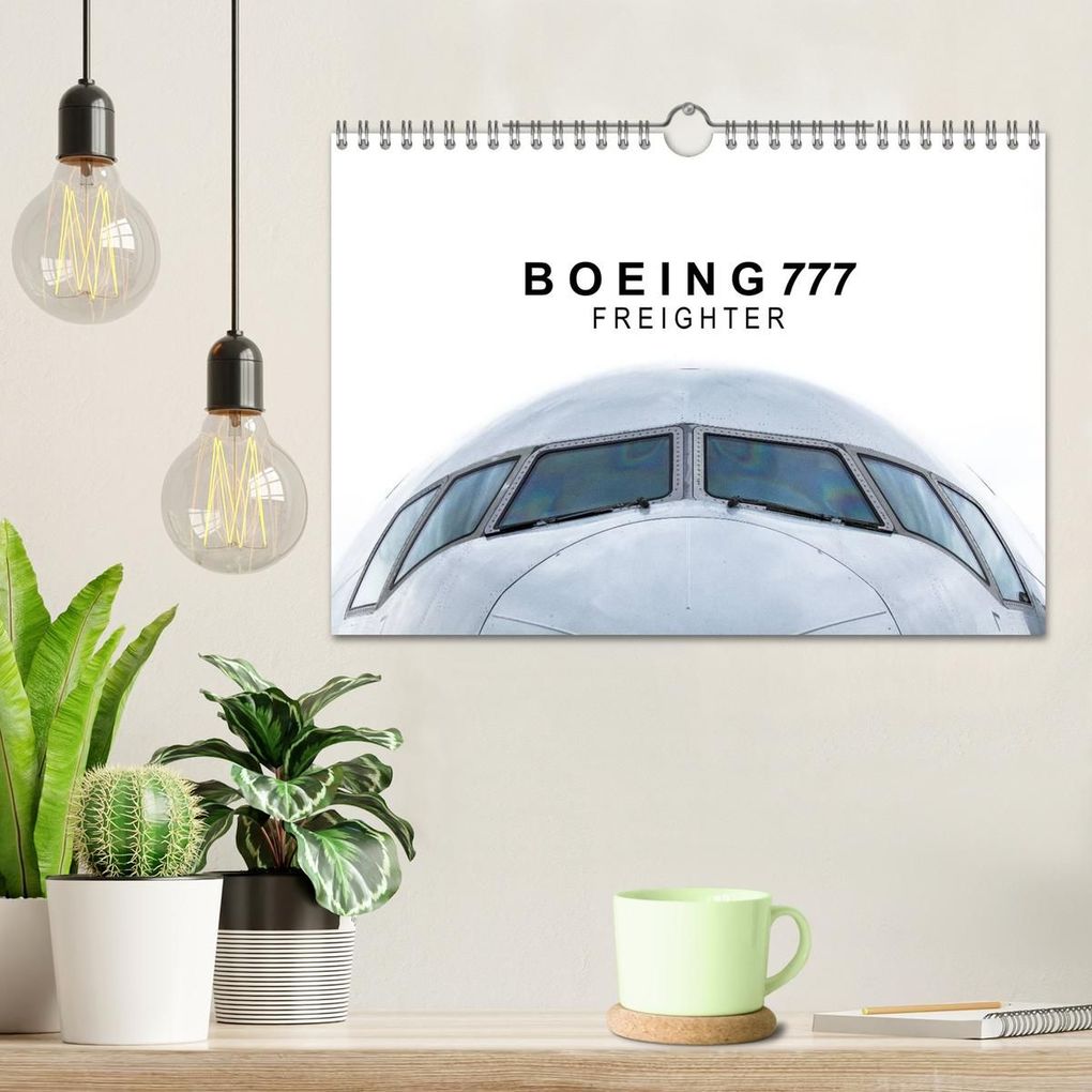 Weitere Ansicht: Boeing 777 Freighter (Wandkalender 2026 DIN A4 quer), CALVENDO Monatskalender | Roman Becker, Calvendo
