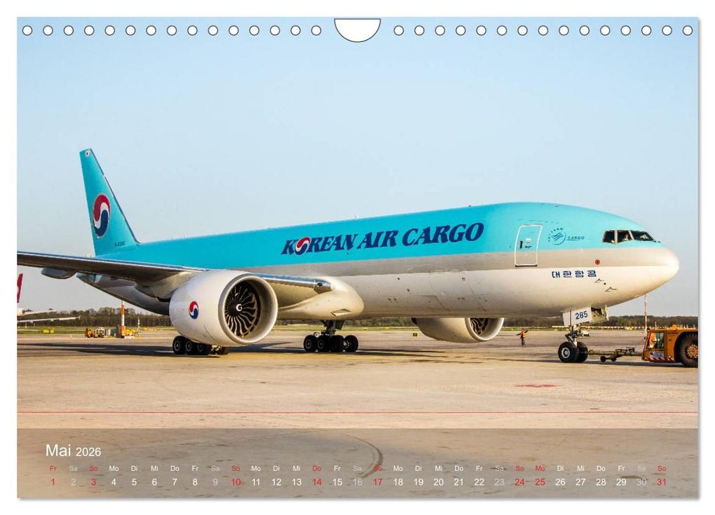 Weitere Ansicht: Boeing 777 Freighter (Wandkalender 2026 DIN A4 quer), CALVENDO Monatskalender | Roman Becker, Calvendo