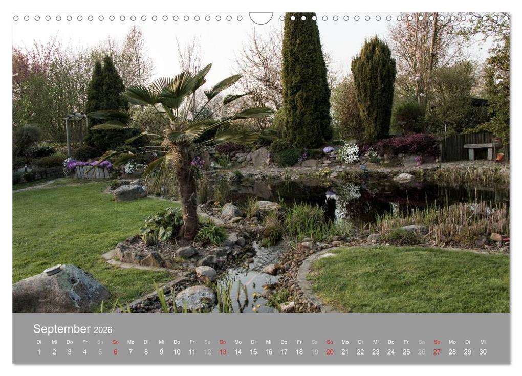 Weitere Ansicht: Romantische Garten-Paradiese (Wandkalender 2026 DIN A3 quer), CALVENDO Monatskalender | Heinz E. Hornecker, Calvendo