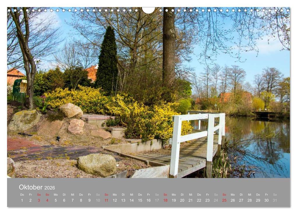 Weitere Ansicht: Romantische Garten-Paradiese (Wandkalender 2026 DIN A3 quer), CALVENDO Monatskalender | Heinz E. Hornecker, Calvendo