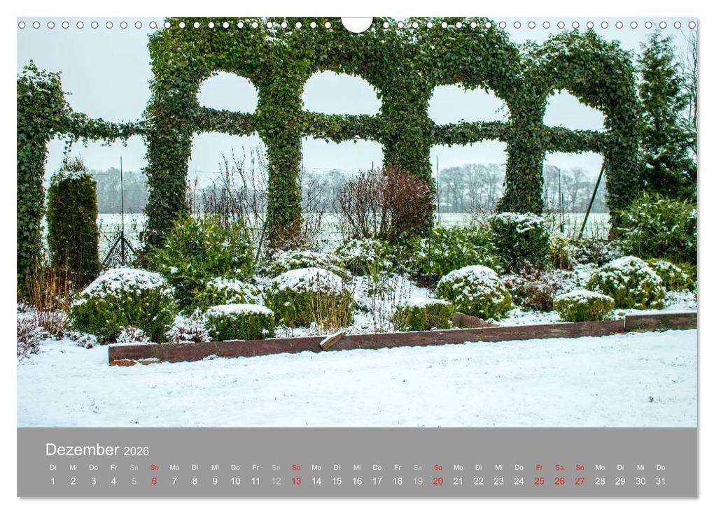 Weitere Ansicht: Romantische Garten-Paradiese (Wandkalender 2026 DIN A3 quer), CALVENDO Monatskalender | Heinz E. Hornecker, Calvendo