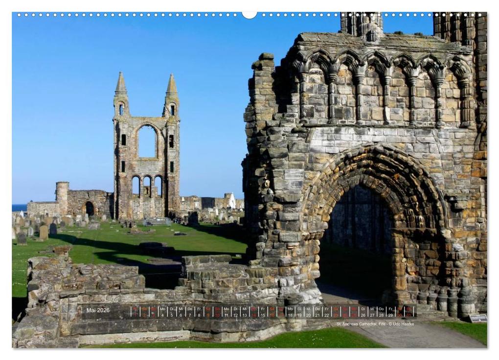 Weitere Ansicht: Faszination Schottland 2026 (Wandkalender 2026 DIN A2 quer), CALVENDO Monatskalender | Udo Haafke, Calvendo