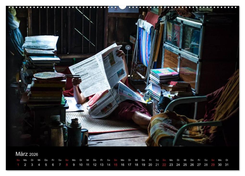 Weitere Ansicht: Myanmar - Eindrücke (hochwertiger Premium Wandkalender 2026 DIN A2 quer), Kunstdruck in Hochglanz | Britta Knappmann, Calvendo