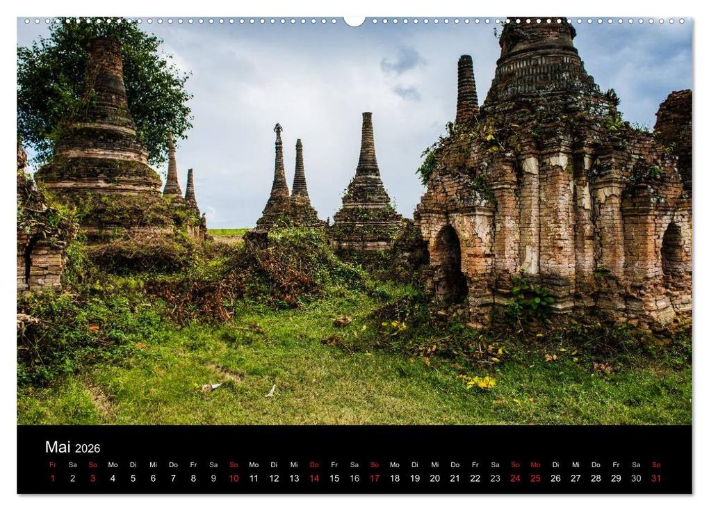 Weitere Ansicht: Myanmar - Eindrücke (hochwertiger Premium Wandkalender 2026 DIN A2 quer), Kunstdruck in Hochglanz | Britta Knappmann, Calvendo