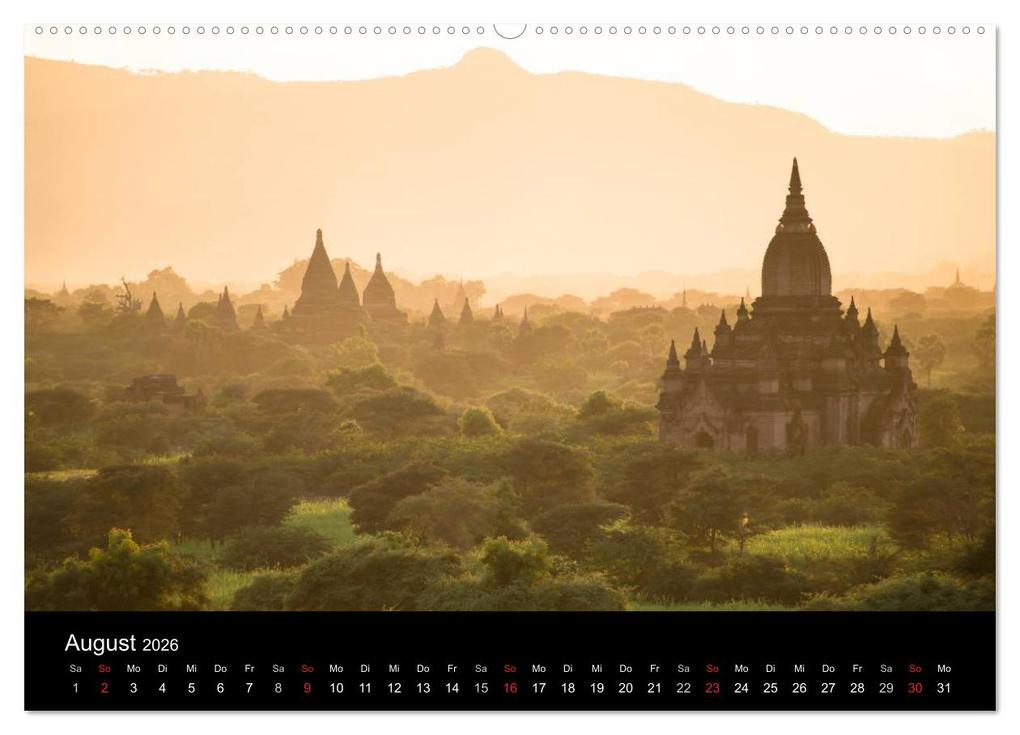 Weitere Ansicht: Myanmar - Eindrücke (hochwertiger Premium Wandkalender 2026 DIN A2 quer), Kunstdruck in Hochglanz | Britta Knappmann, Calvendo
