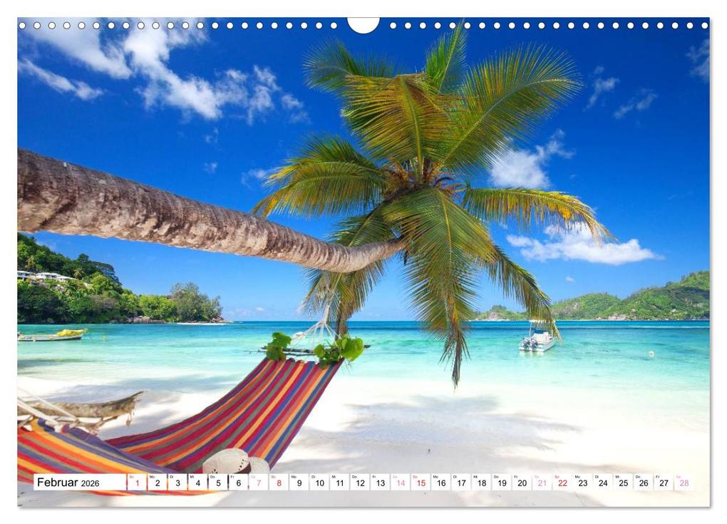 Weitere Ansicht: Seychellen Strandfeeling (Wandkalender 2026 DIN A3 quer), CALVENDO Monatskalender | Jenny Sturm, Calvendo
