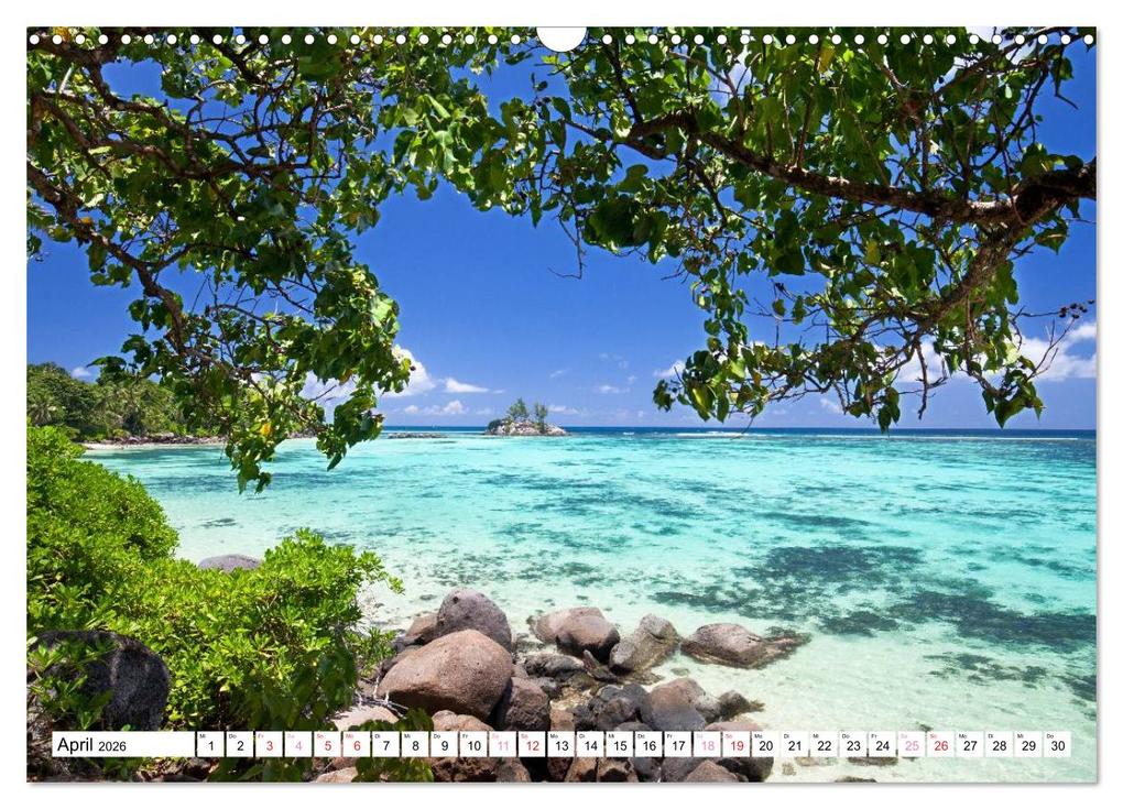 Weitere Ansicht: Seychellen Strandfeeling (Wandkalender 2026 DIN A3 quer), CALVENDO Monatskalender | Jenny Sturm, Calvendo