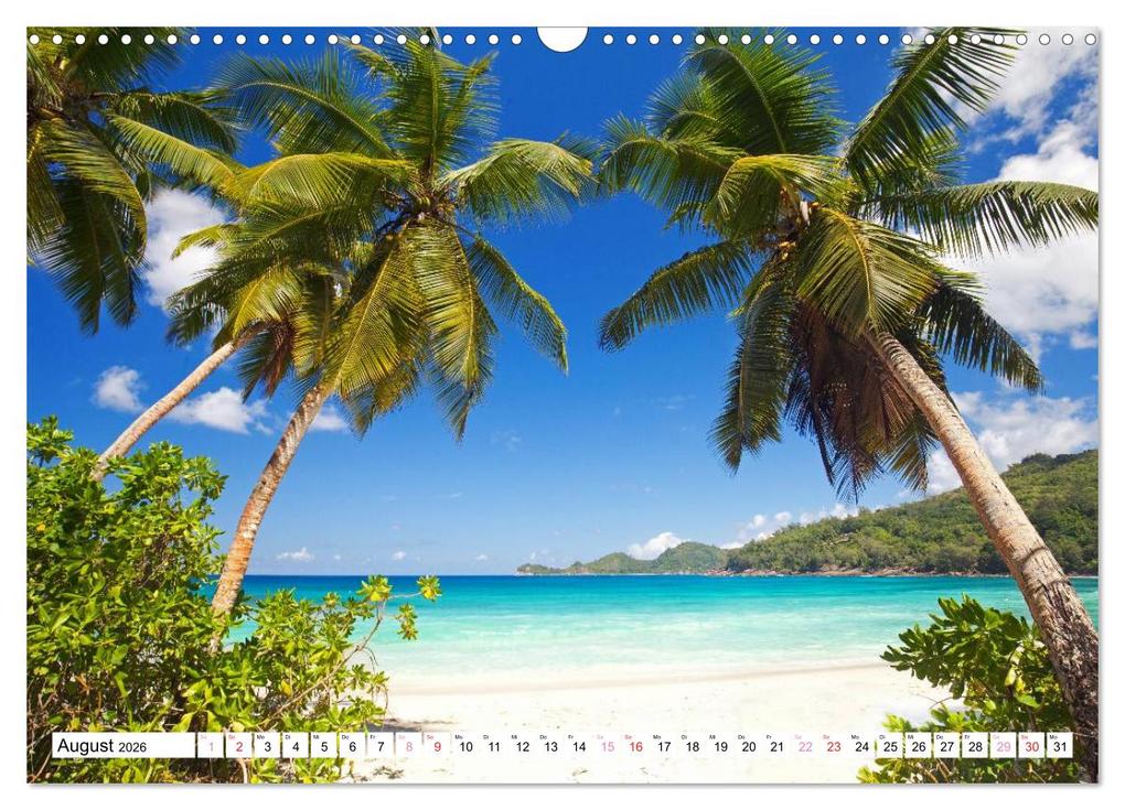 Weitere Ansicht: Seychellen Strandfeeling (Wandkalender 2026 DIN A3 quer), CALVENDO Monatskalender | Jenny Sturm, Calvendo