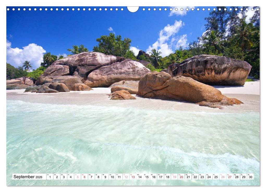 Weitere Ansicht: Seychellen Strandfeeling (Wandkalender 2026 DIN A3 quer), CALVENDO Monatskalender | Jenny Sturm, Calvendo