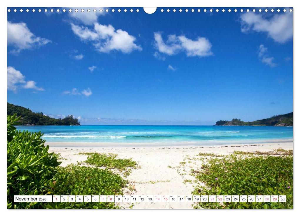 Weitere Ansicht: Seychellen Strandfeeling (Wandkalender 2026 DIN A3 quer), CALVENDO Monatskalender | Jenny Sturm, Calvendo