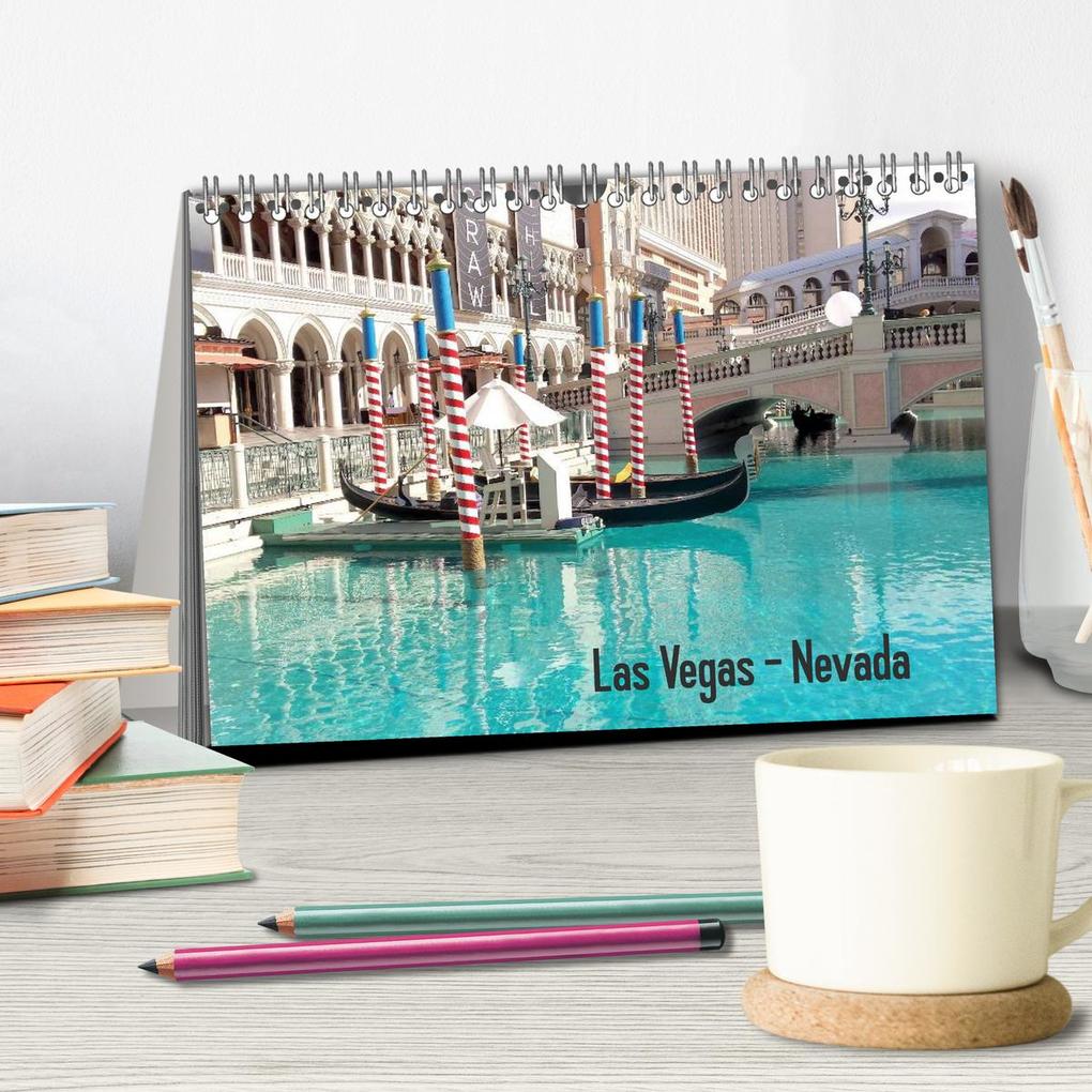 Weitere Ansicht: Las Vegas - Nevada (Tischkalender 2026 DIN A5 quer), CALVENDO Monatskalender | Katrin Lantzsch, Calvendo